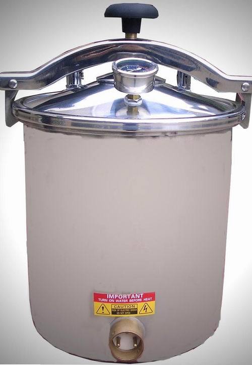 Electric or LPG Heated Portable Pressure Steam Sterilizer Autoclave