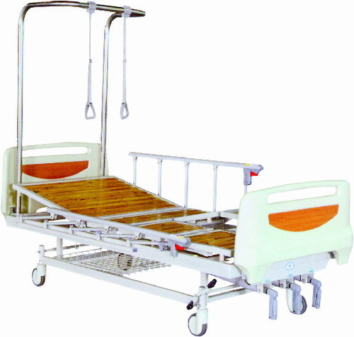 (MS-Q110) Two Cranks 2 Functions Hospital Orthopedic Nursing Traction Bed