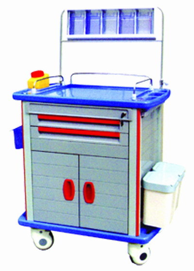 (MS-T630A) Chariot de soins infirmiers Chariot d'anesth&eacute;sie m&eacute;dicale