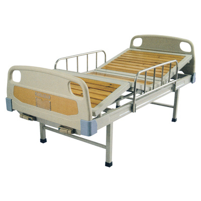 (MS-M300) Two Cranks Medical Folding Bed Hospital ICU Nursing Bed
