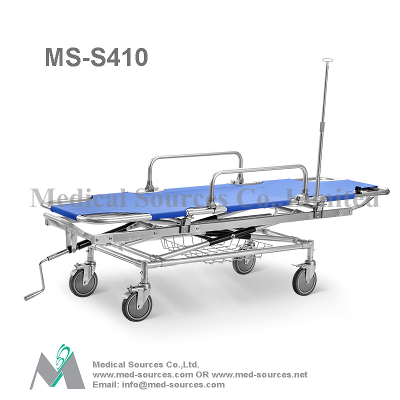 (MS-S410) Hospital Medical Ambulance Folding Hydraulic Separate Able Stretcher