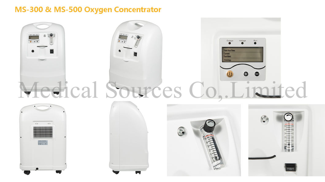 (MS-500) Low Noise with High Purity 93% Oxygen Concentrator