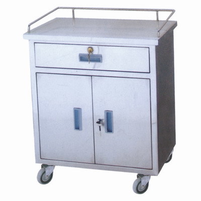 (MS-T180S) Hospital Stainless Steel Anesthetic Medical Multi-Function Trolley