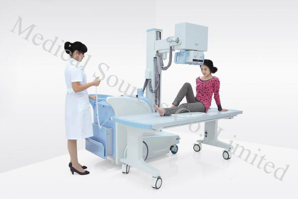 (MS-DR8800) Mobile High Frequency Digital Radiography X Ray System Equipment Unit X-ray Machine