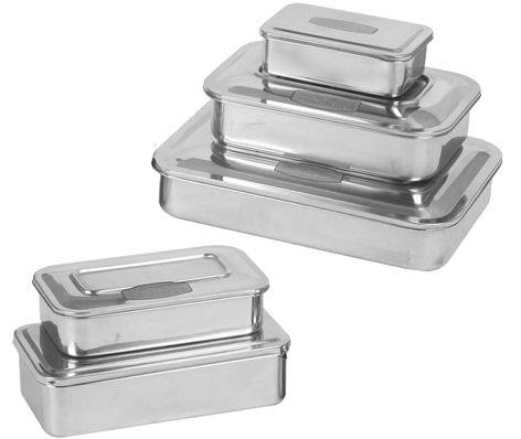 Pan en acier inoxydable, pan de st&eacute;rilisation, usage chirurgical, usage hospitalier