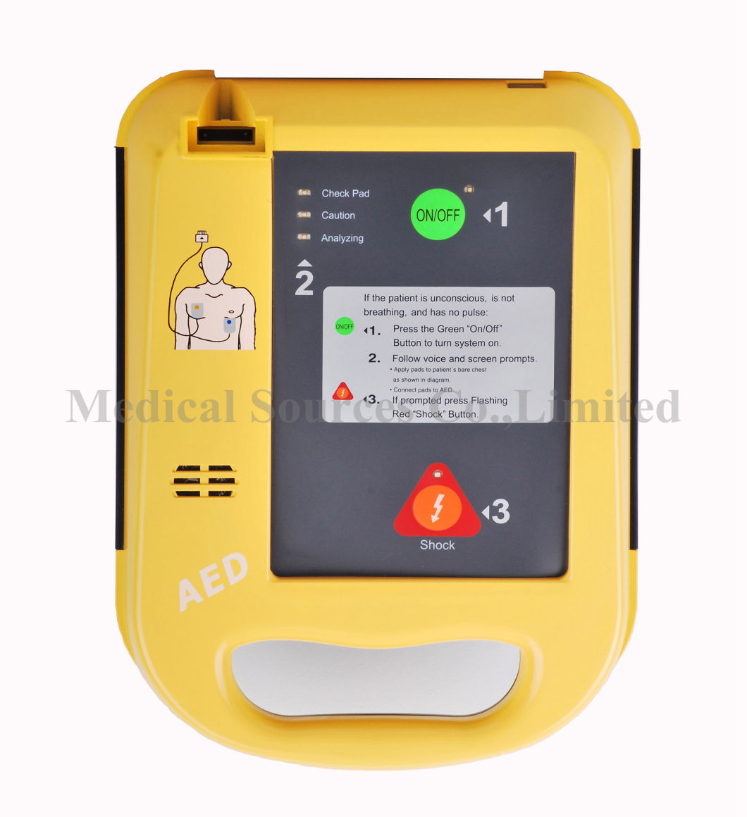 (MS-300A) Desfibrilador externo autom&aacute;tico Aed m&eacute;dico port&aacute;til barato