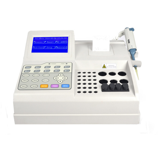 (MS-4404) Medical Supply Semi-Auto Chemistry Coagulometer Coagulation Analyzer