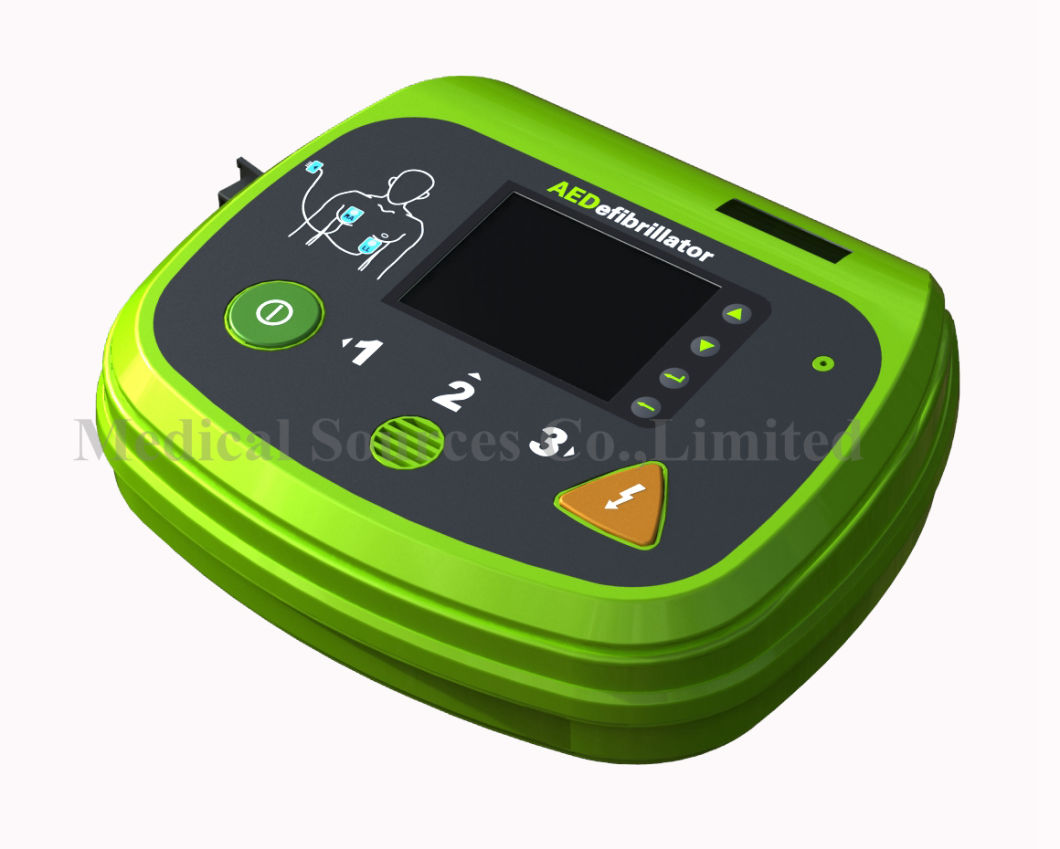 (MS-300P) Emergency Aed Portable Automatic Cardiac Biphasic External Defibrillator