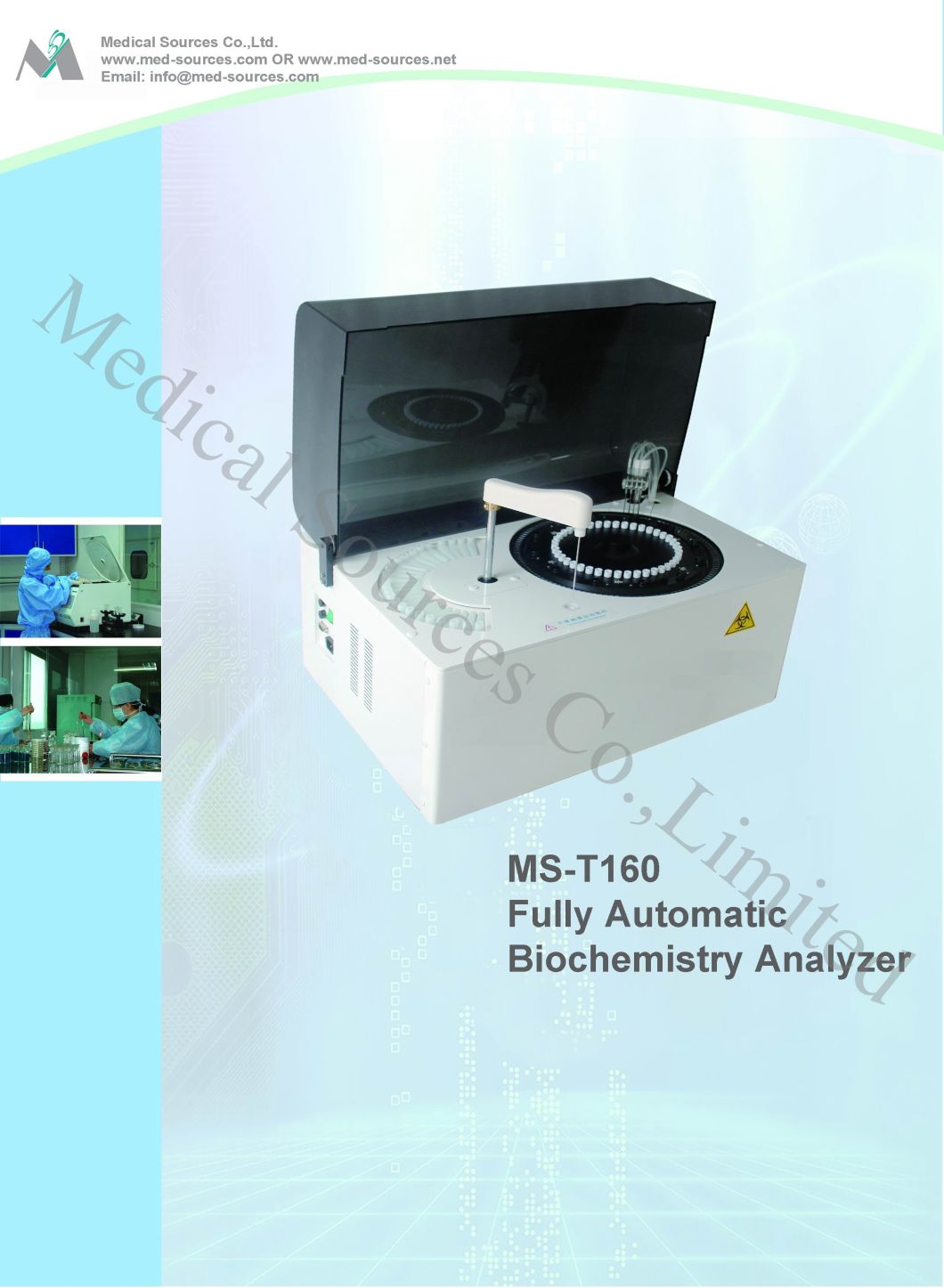 (MS-T160) Fully Automatic Biochemistry Analyzer Clinical Chemistry Analyzer