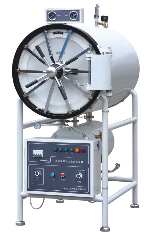 Medical Hospital Equipment Autoclave Machine Horizontal Cylindrical Pressure Steam Sterilizer